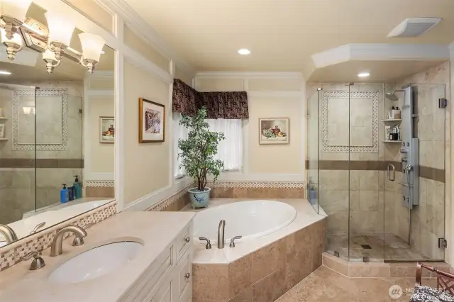 Primary Bath w/Jetted shower