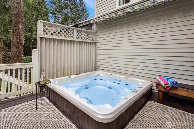 Private Hot Tub Deck