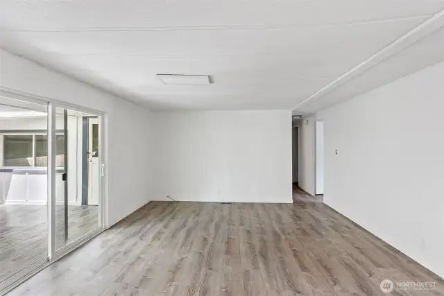 Family room off Kitchen