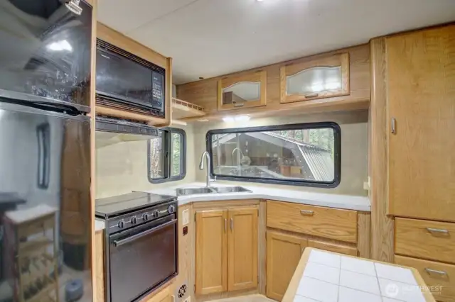 Kitchen with all necessities