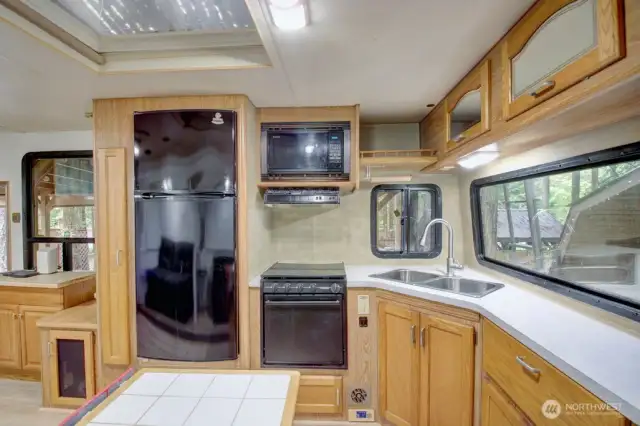 Enjoy the nature all around - even from your kitchen window