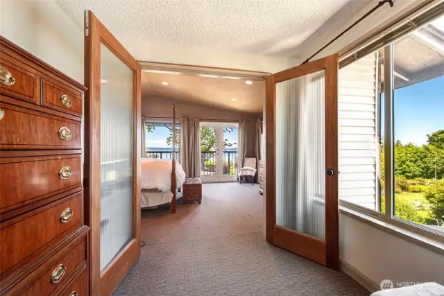 Upstairs primary bedroom!