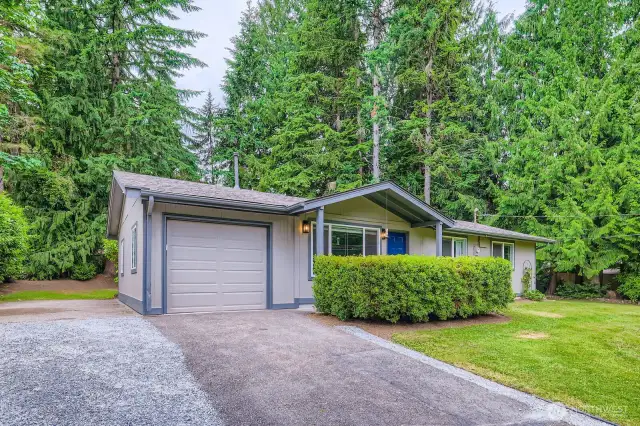 19515 170th Avenue NE, located on a dead end road that is a gateway to 500 acres of old growth forest and numerous trails