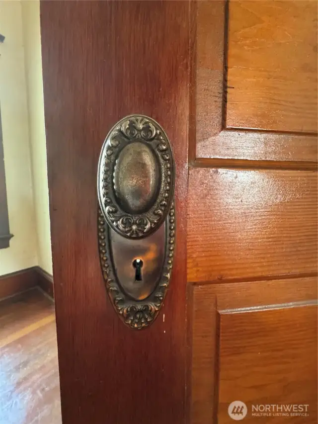Doors are still original with original hardware