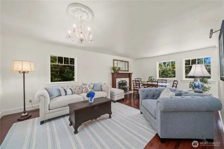 The interiors must be seen to be fully appreciated. Both formal & casual living spaces are warm and richly layered in tradition of homes that only get better over time.