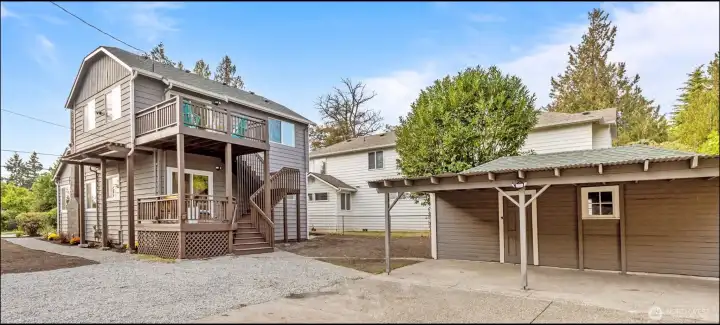 Schedule a tour to view this amazing home and the stunning renovation. Commanding corner lot is fully fenced with gated entrance on peaceful NE 115th ST. 1-car garage w/shop plus 2-car carport and extra room for RV, boat & extra parking.