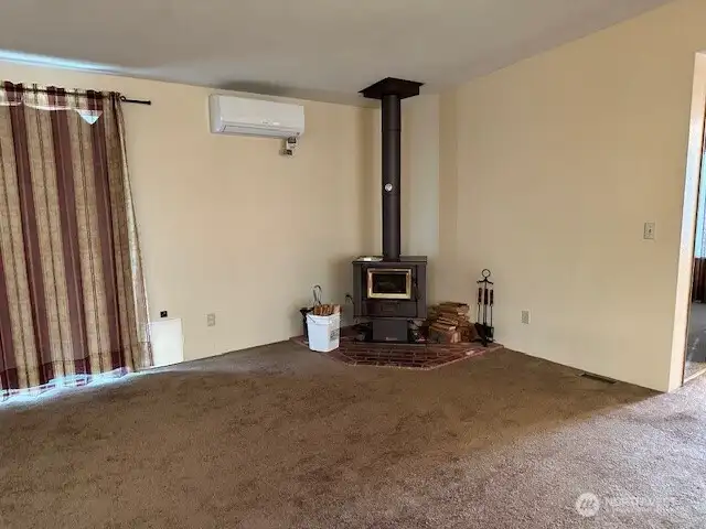 freestanding wood stove