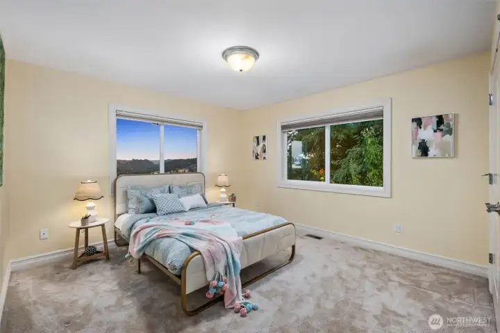 Second bedroom with views and ton of natural lights