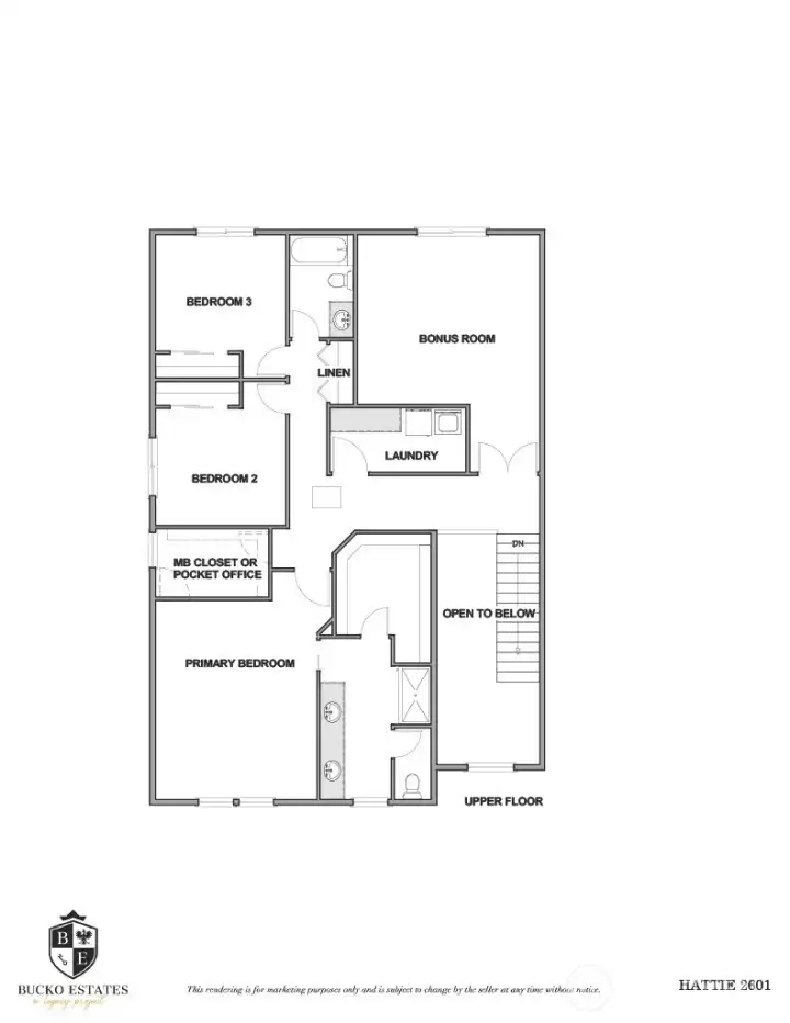 2601 Hattie - Second Floor