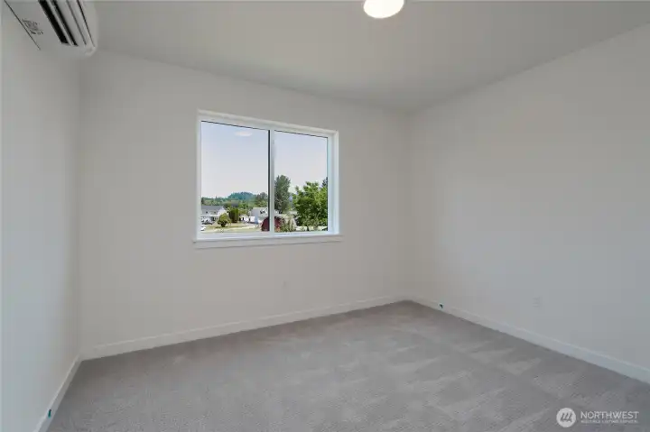 Third Upstairs Bedroom -  Pics are of a different 2601 Hattie plan home. Features and colors may differ.