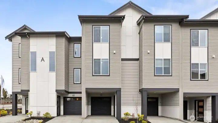 Building Exterior example. Finishes may vary