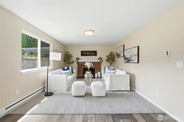Separate family room adds valuable living space. Perfect for movie nights, gaming, or a playroom. Separate family room adds valuable living space. Perfect for movie nights, gaming, or a playroom.