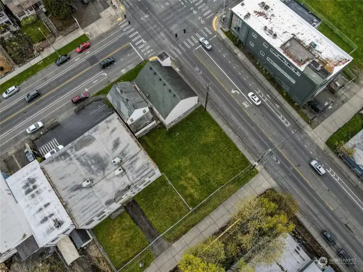 View of the back of property.