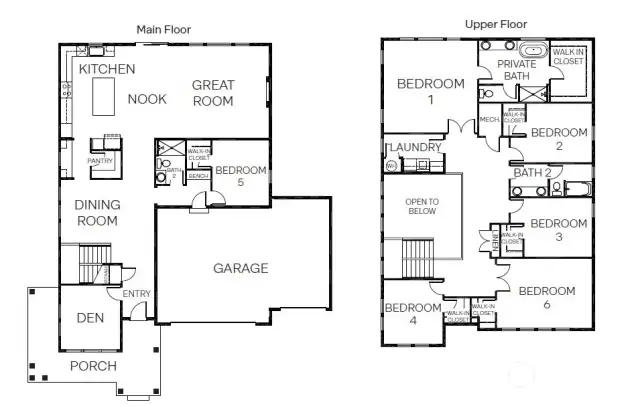 Brighton 3-car Garage Plan