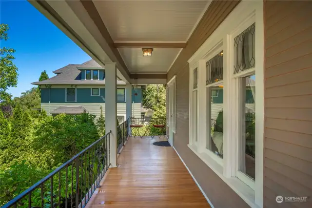 Original Restored   Tongue and Grove Fir Porch