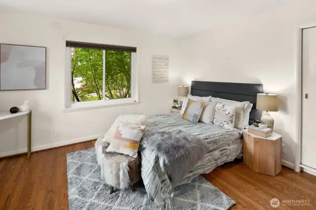 Larger bedroom