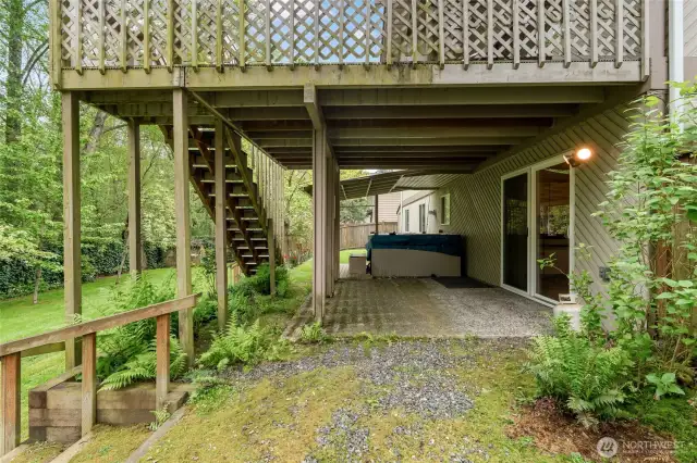 Patio area