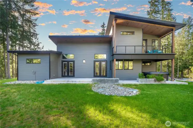 Rear of Home