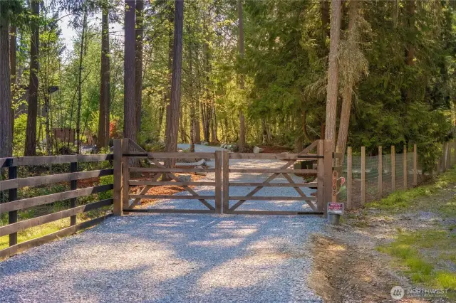 Gated entry