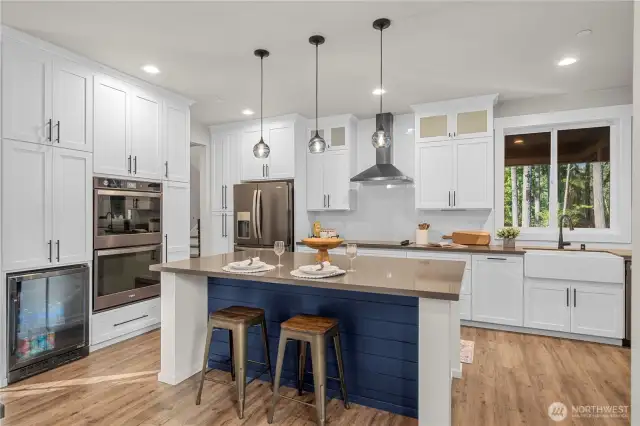 Kitchen side view