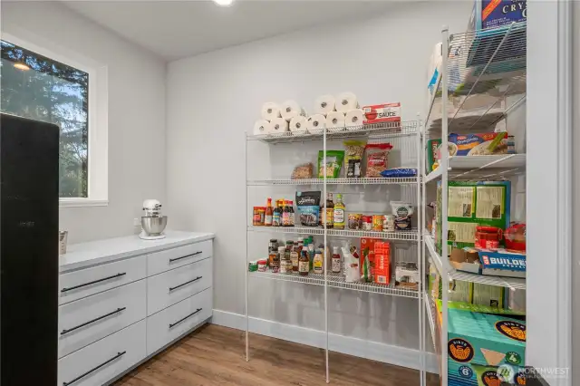 Walk in pantry