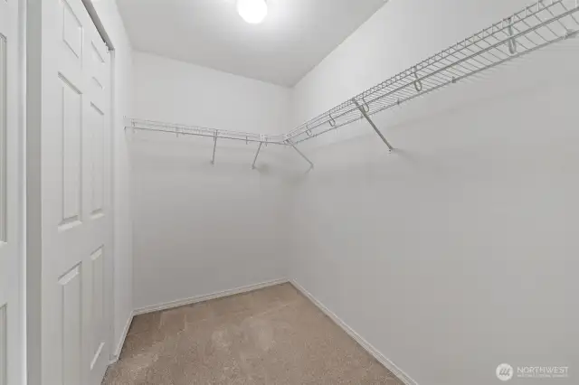 Primary Walk-In Closet