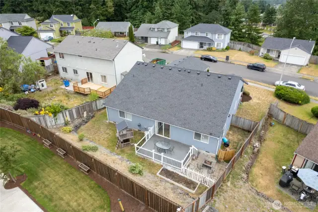 Backyard view