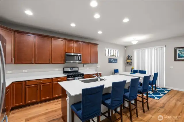 Kitchen with Quartz Countertops