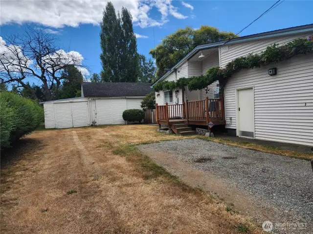 Driveway entrance