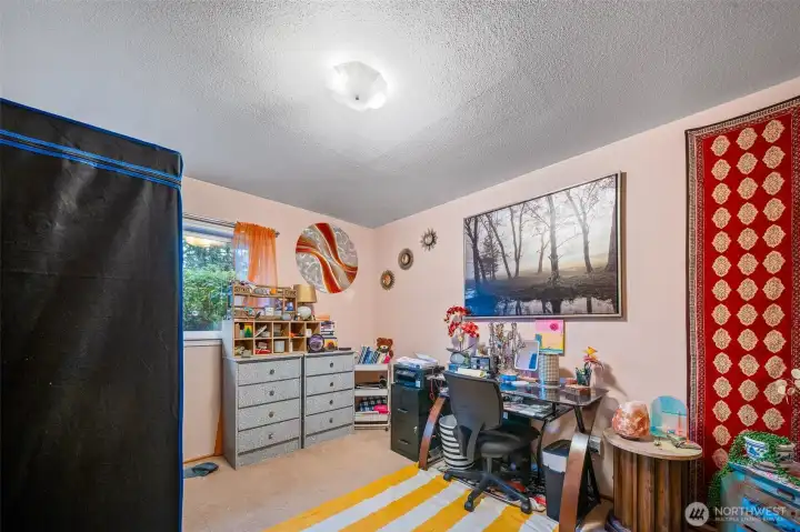Third bedroom currently being used as an office