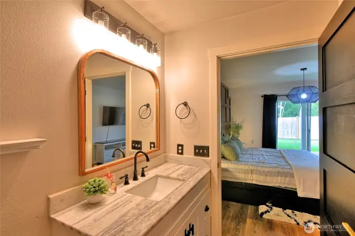 Bath off primary bedroom