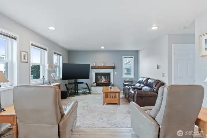 Large open family room!