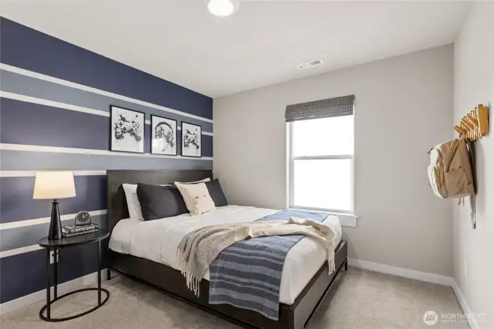 One of 6 bedrooms