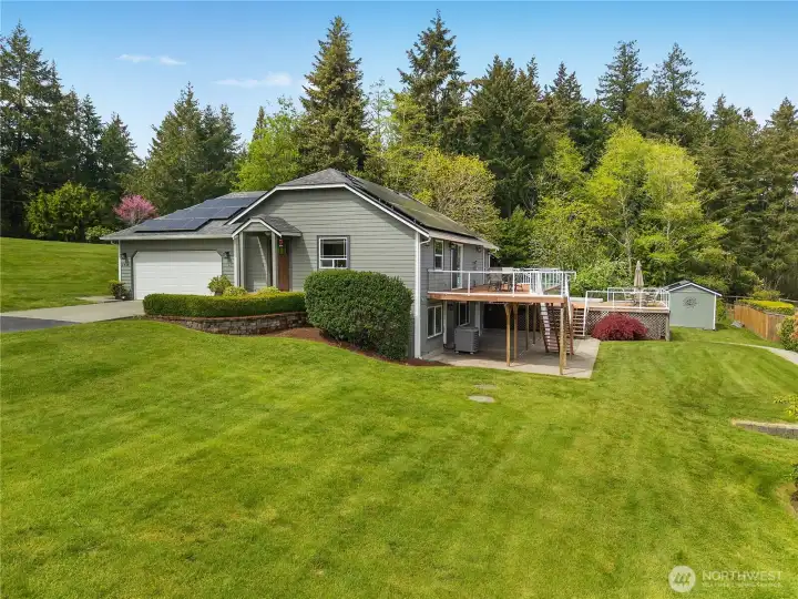 Beautiful home with lots of outdoor entertaining area in the desirable Johnson Point Area