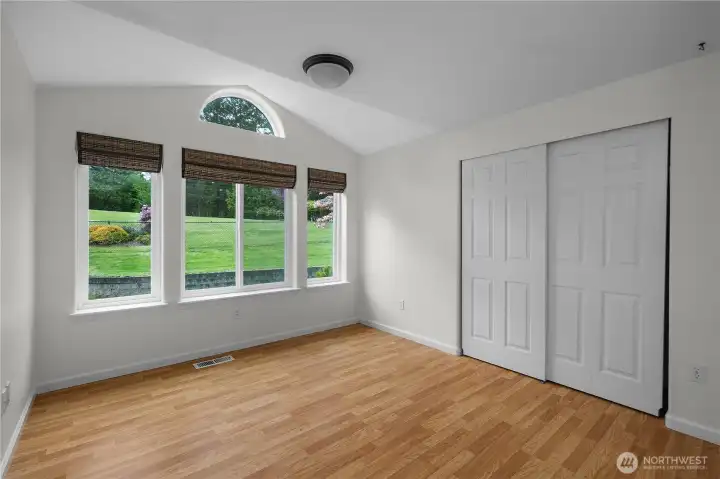 Spare bedroom on main level