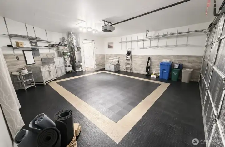 Plenty of garage storage