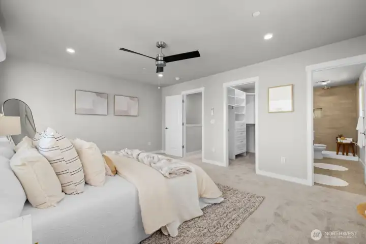 Photographs are for illustrative purposes only. Features, finishes, interior/exterior colors, landscaping and floorplan shown may vary from actual homes built