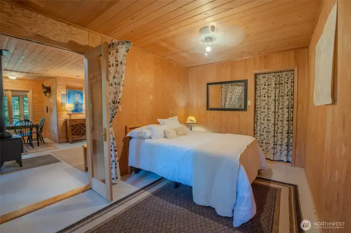 Large bedroom.
