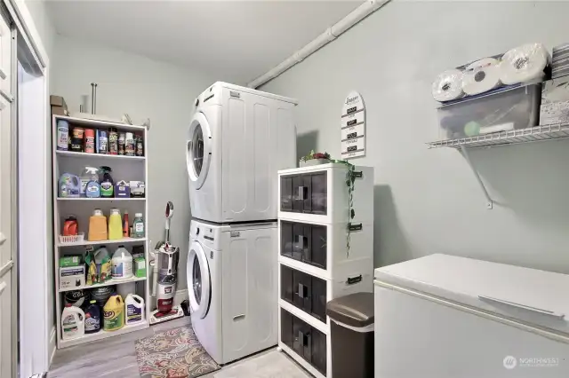 Guest house utility room.