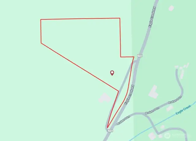 Estimated parcel boundaries