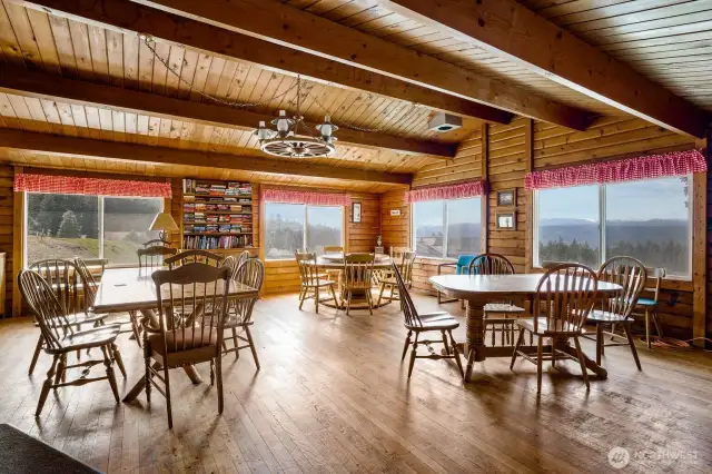 Clubhouse interior