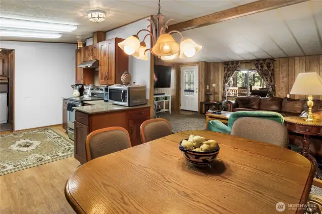 Dining Room and Kitchen