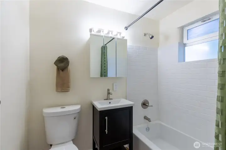 Fully renovated. All pieces. Subway Tile Surround