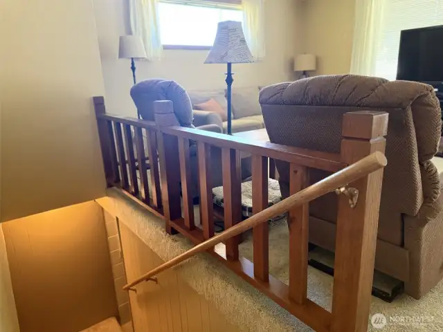 going downstairs