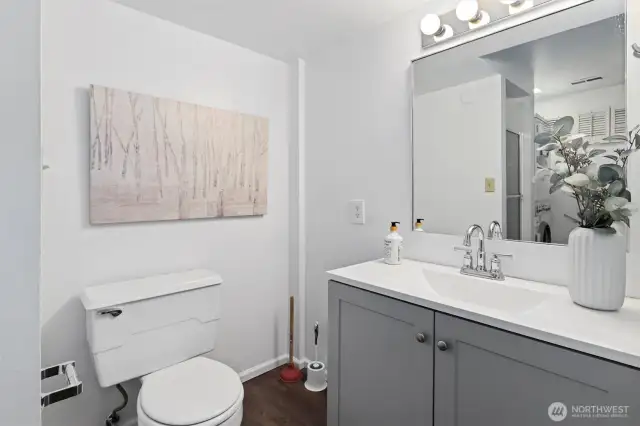 Downstairs bathroom