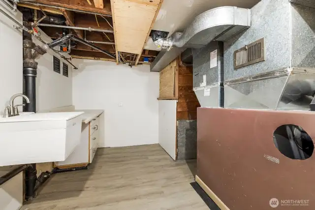 storage & utility sink