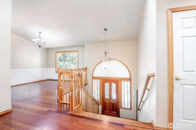 Beautiful Wide Split Entrance
