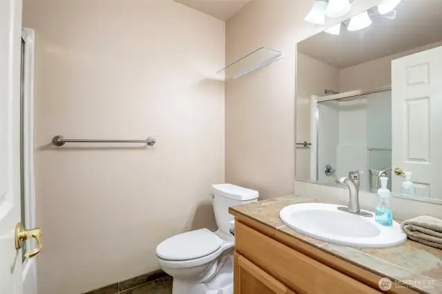 Upstairs Guess Bathroom