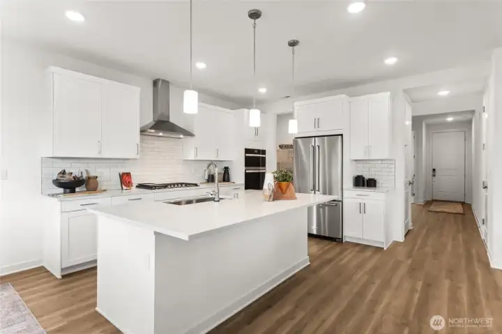 Pictures of Model Home. Not pictures of actual home. Features, colors, layout may vary.