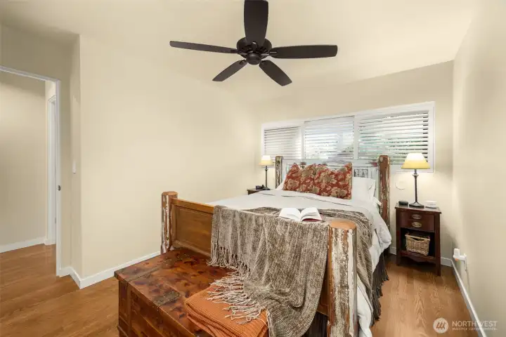 Ceiling fans added in each bedroom.